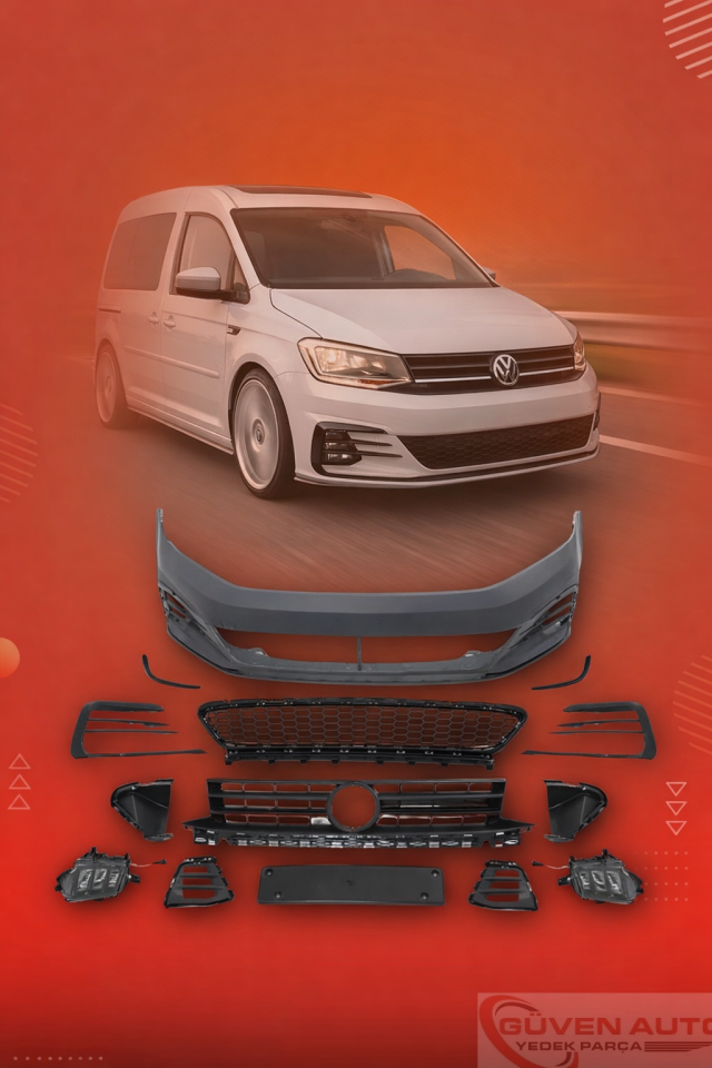 Caddy Gtı RLine Tampon Set Ön 2K5807221