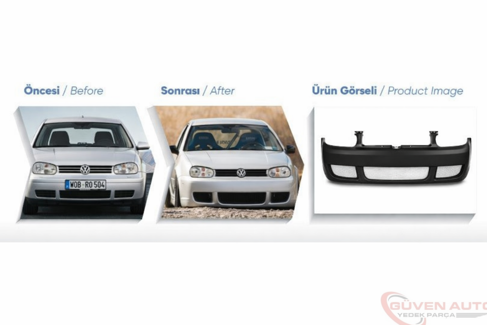 Golf 4 Ön Tampon Seti Ön R32 (1998-2003) 1J0807217