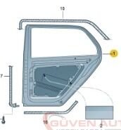 Skoda Fabia Sağ Arka Kapı (2000-2008)        -6Y6833056