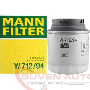 Yağ Filtresi 03C115561D 03C115561E W712/95 Golf 5 - Passat - Jetta