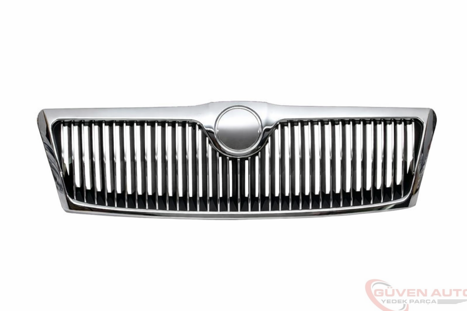 Skoda Octavia Ön Panjur Komple Krom (2004-2008) 1Z0853668 1Z0853661