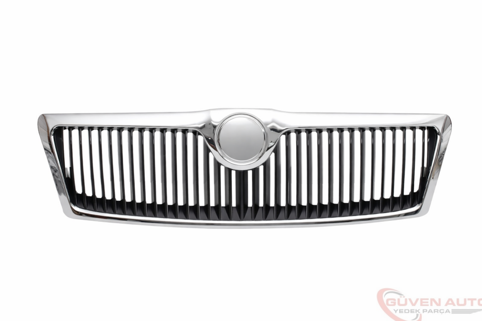 Skoda Octavia Ön Panjur Komple Siyah Krom çerçeve (2004-2008) 1Z0853668 1Z0853661