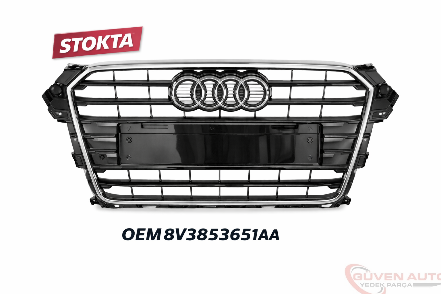 8V3853651AA Audi A3 Ön Panjur (2017–2020)