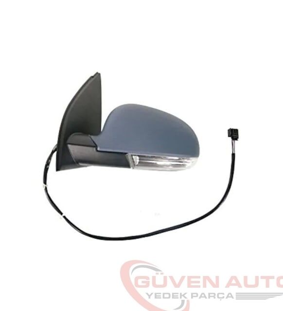 Vw Jetta Sol Dış Dikiz Aynası (Elektrikli/Astarlı/Sinyalli)   -1K1857507BG