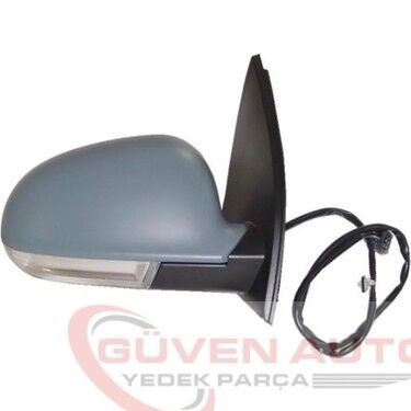 Vw Jetta Sağ Dış Dikiz Aynası (Elektrikli/Astarlı/Sinyalli)     -1K1857508BG