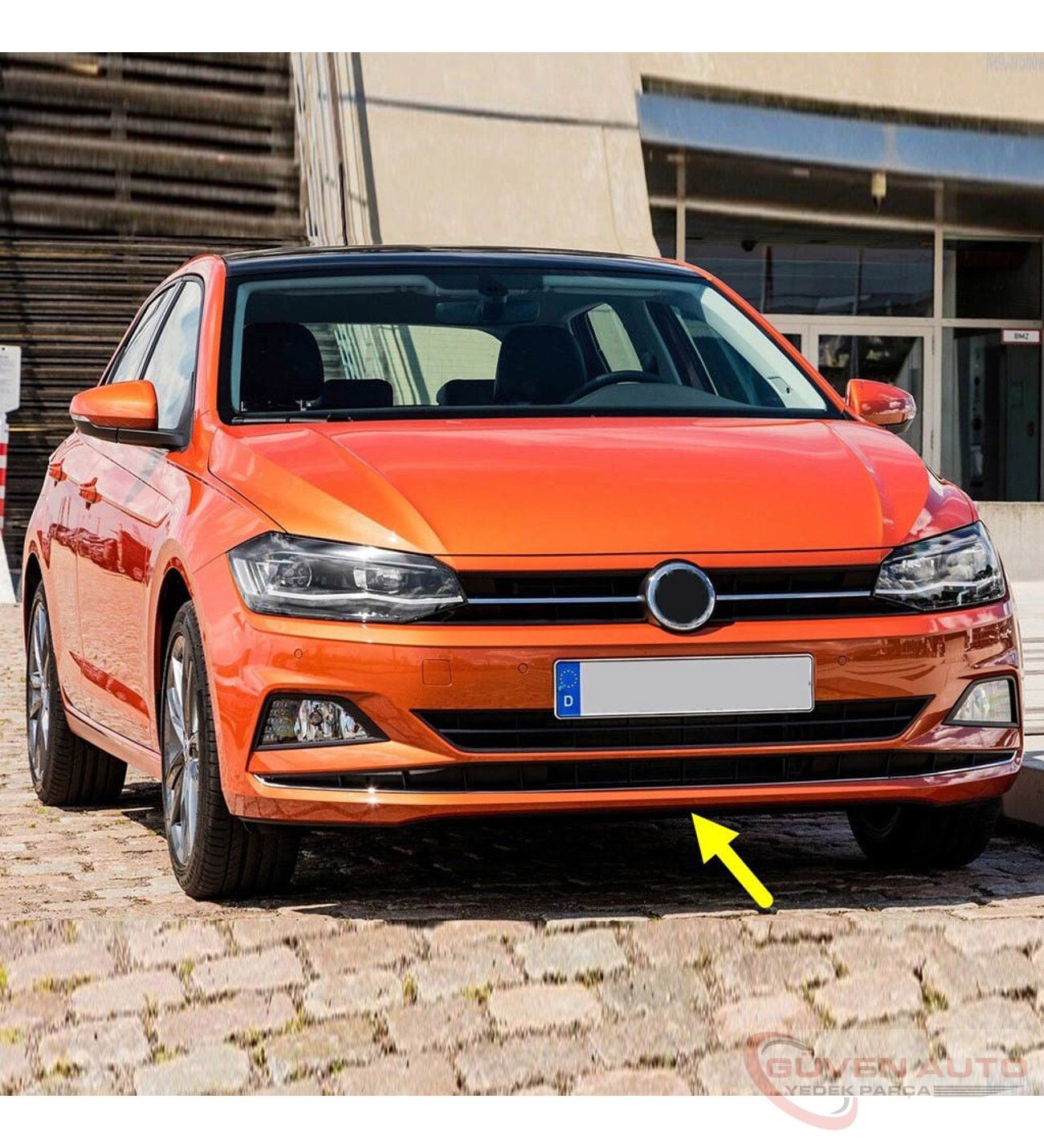 VW POLO ÖN TAMPON ALT SPOYLER 20>      -2G0805903B