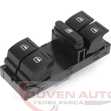 Dörtlü Cam Açma Düğmesi Golf V - Jetta     -1K4959857B
