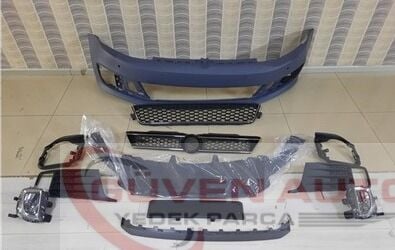 Vw Jetta Ön Tampon-Panjur-Sis Farı - Sis çerçevesi Komple (2015-2018) -5C6807217AD