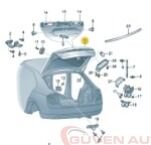 Skoda Octavia Arka Bagaj Kapağı (2013-2017)   5E5827023B