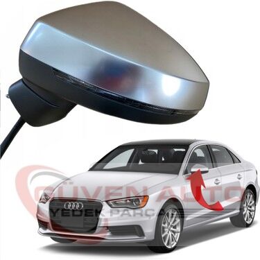 Audi A3 Sedan Sol Dış Dikiz Aynası Katlanır 13>    -8V5857409B