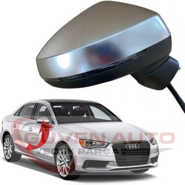 Audi A3 Sedan Sağ Dış Dikiz Aynası Katlanır 13>    -8V5857410B