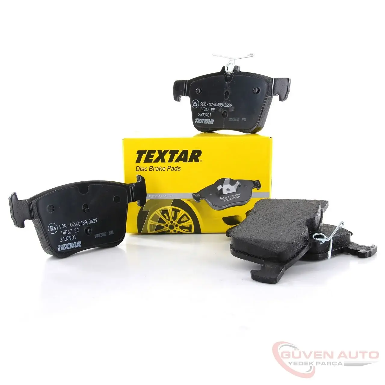 Textar Arka Fren Balatası (2500901) - 8V0698451H - 1.4TSI - CZEA - 1.6TDI - CLHA