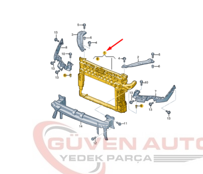 Seat Ateca Ön Panel 575805588H 575805588F 575805588M  (2016-2025)