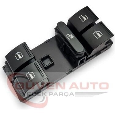 Dörtlü Cam Düğmesi Volkswagen - Seat    -1K4959857C