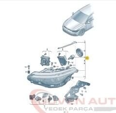 Vw Golf 8 Sağ Led Far     -5H1941030A