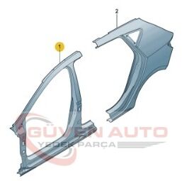 Seat Leon Yan Panel Ön Sağ 2013-2020        -5F4809836