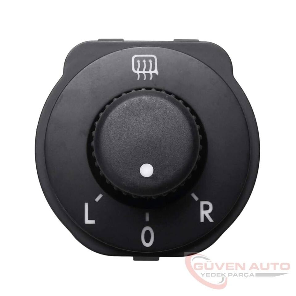 Ayna Ayar Düğmesi Nikelajlı Volkswagen Polo(2010-2015)    -6R1959565F