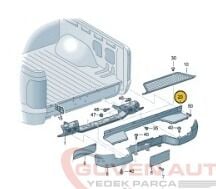 Vw Amarok Arka Basamak Kaplaması (2013-2022)       -2H7807943C