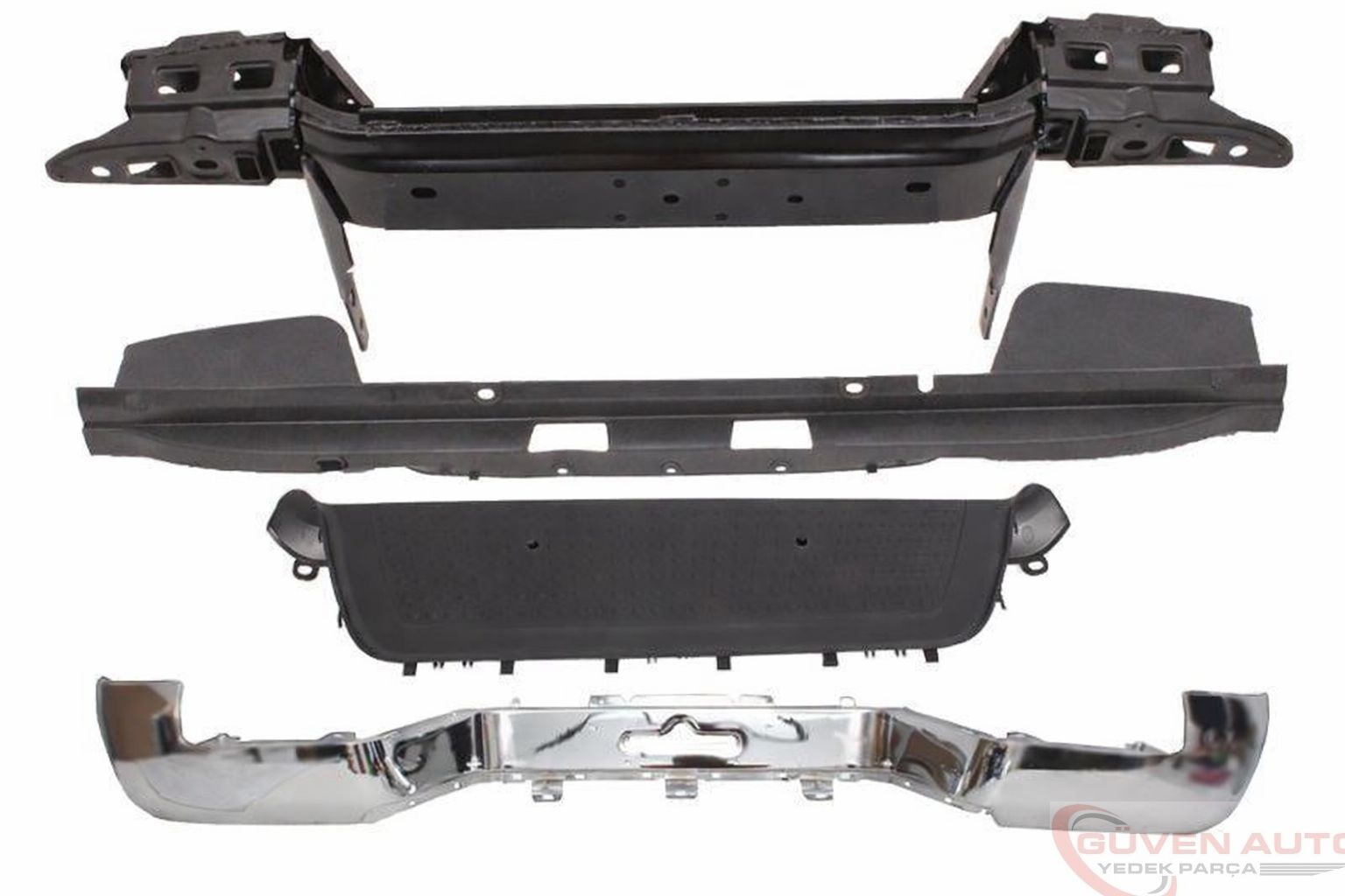 Amarok Arka Tampon Set (2011-2022)     -2H7807417B