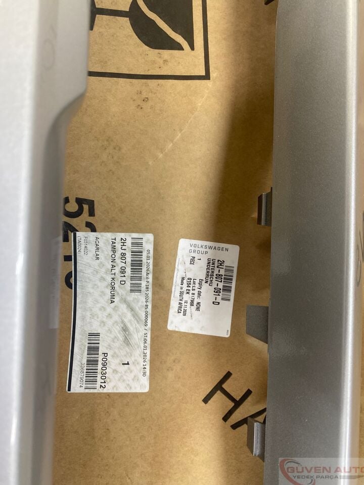 Amarok Tampon Alt Koruma (2023-2025)     -2HJ807091D