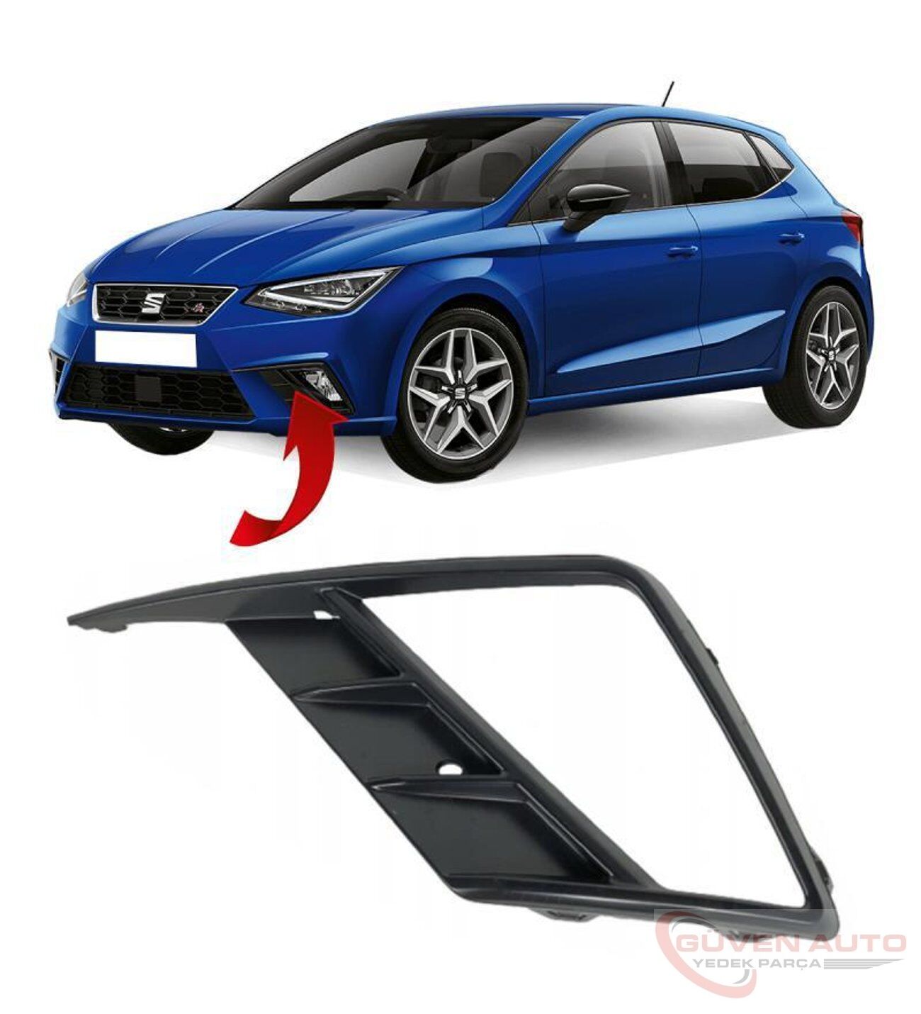 Seat ibiza Fr Sol Sis Çerçevesi 18>      -6F0853665C