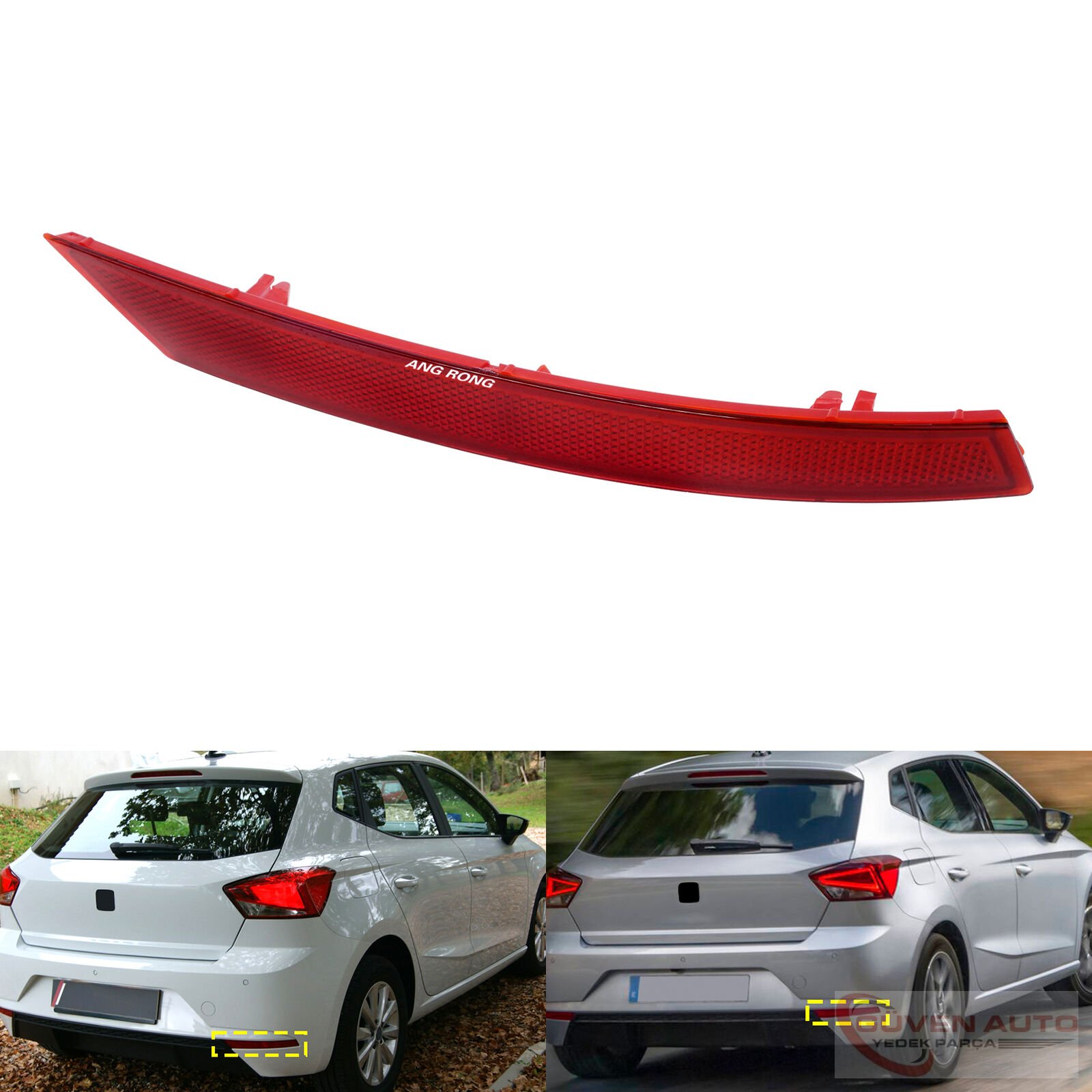 Seat İbiza Arka Reflektör Sağ 18>         -6F0945106
