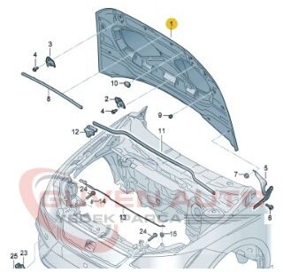 Seat İbiza Ön Kaput (Oran) 18>      -6F0823031B