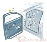 Tıguan 2016> Sol Ön Kapı 5NA831055N 5NA831055M 5NA831055K 5NA831055J