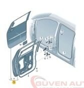 Amarok Sol Arka Kapı 2022>      -2HJ833041A