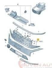 Amarok Ön Panjur 2022>      -2HJ853653 - 2HJ853653BMO025