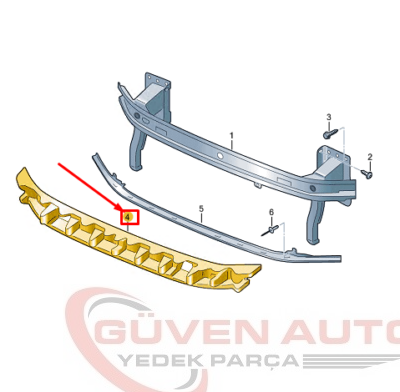 Taigo Ön Tampon Dolgu Köpüğü 2022>       -2G7807248