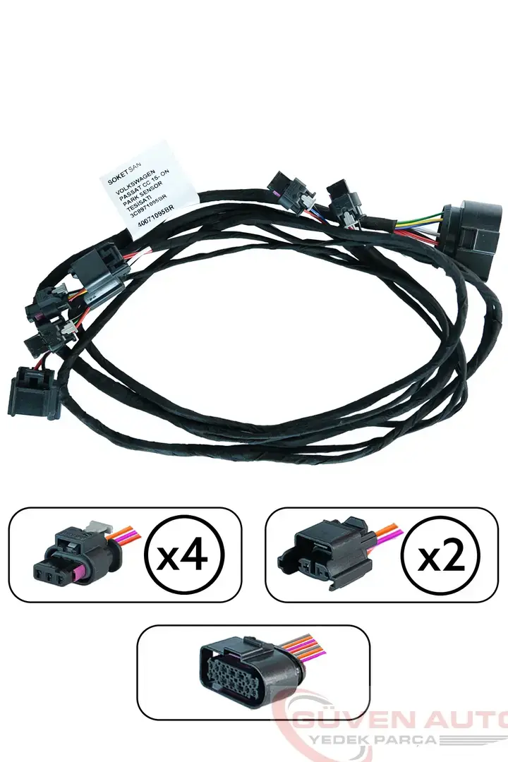 Passat Cc 2012> Ön Park Sensör Tesisatı 3C8971095BR