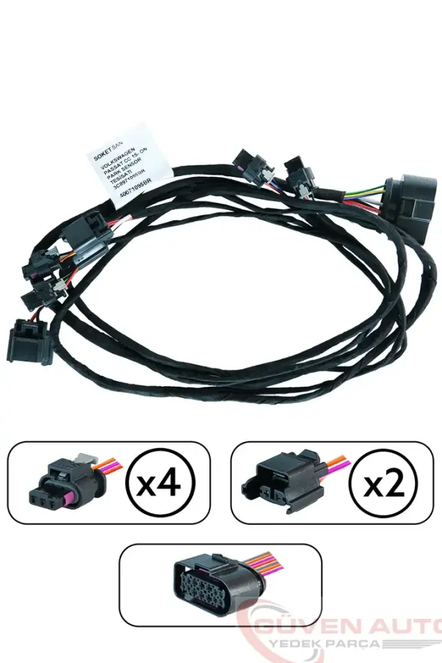 Passat Cc 2012> Ön Park Sensör Tesisatı 3C8971095BR