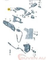 Sağ Ön Kapı Kolu Keylesli Polo/T-Cros      -2G0837206H