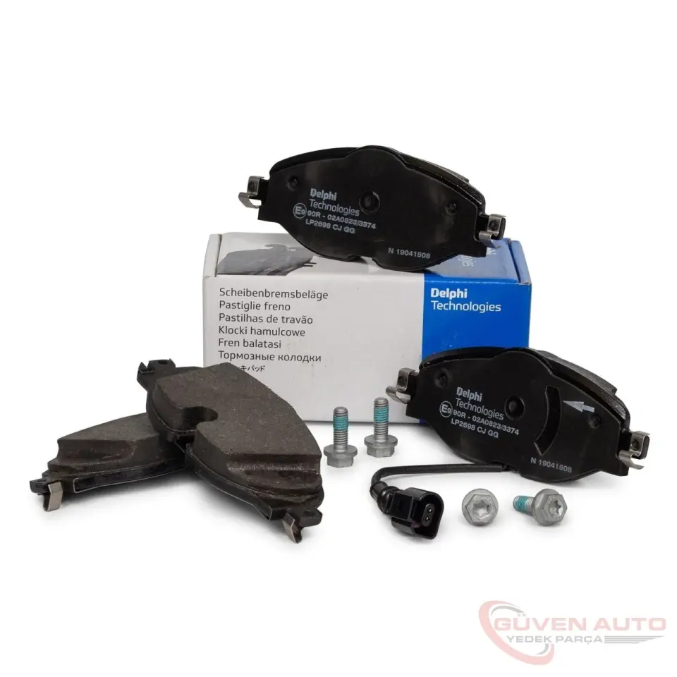 Ön fren Balatası Delphi (Lp26989)       -8V0698151S