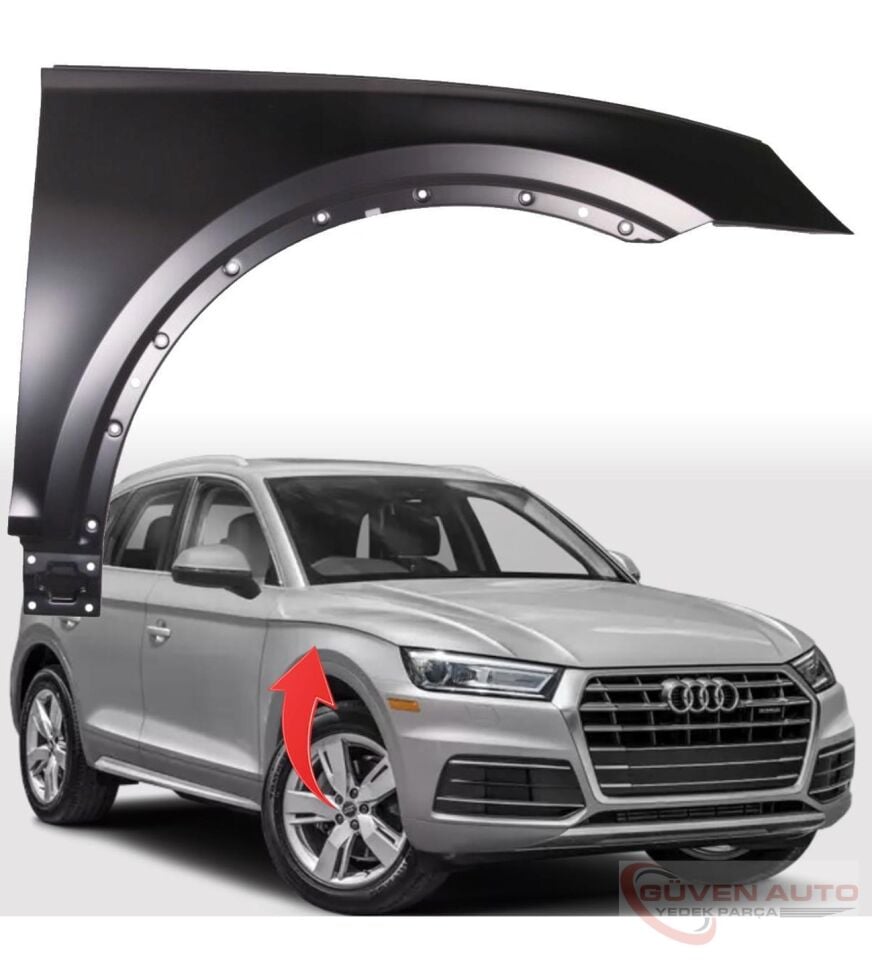 Audi Q5 Sağ Ön Çamurluk 17>      -80A821106A