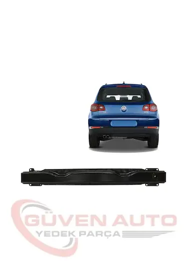 Vw Tiguan Arka Tampon Demiri 2008-2012      -5N0807305