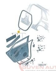 Audi A3 Sağ Arka Kapı 2020>        -8Y5833052A