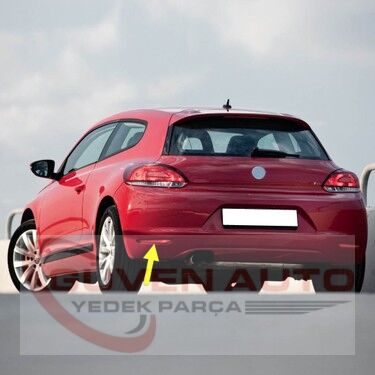 Vw Scirocco Reflektör Sol 2009-2014       -1K8945105