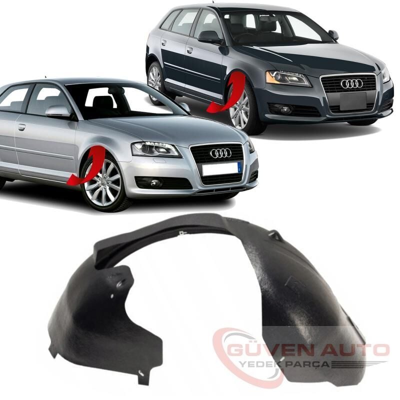 Audi A3 Sağ Çamurluk Davlumbazı 2004-2013      -8P0821172G