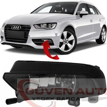 Audi A3 Sis Farı 2013-2016       -8V0941699C