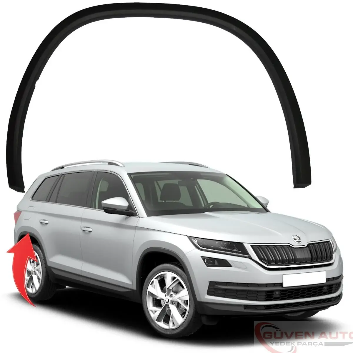 Sağ Arka Çamurluk Dodiği Skoda Kodiaq 2017>  565854820