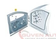 Skoda SuperB Sol Ön Kapı (2015-2024)   3V0831051 - 3V0831051A - 3V0831051B