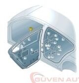 Skoda Superb Sağ Arka Kapı (2015-2024)   3V5833056B 3V5833052