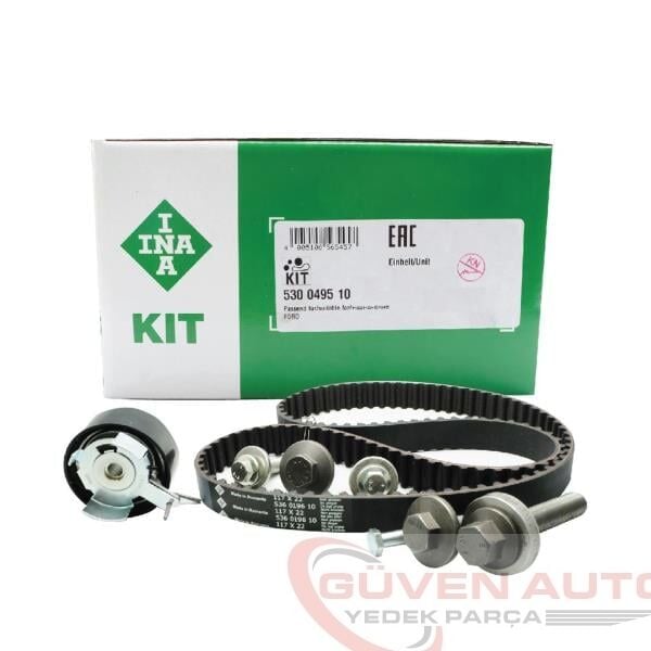 Amarok 2.0TDI DXK Gergi Seti + Yağ Pompa Kayışı  0XW109479A 0XW109119A INA 530094510