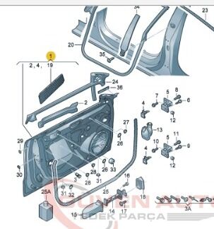 Audi A5 Sol Ön Kapı (2008-2016)      -8T8831051C