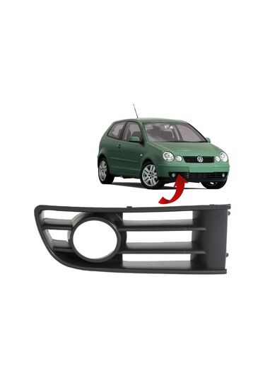 VW POLO SİS FAR ÇERÇEVESİ SAĞ 2002-2005     -6Q0853666C