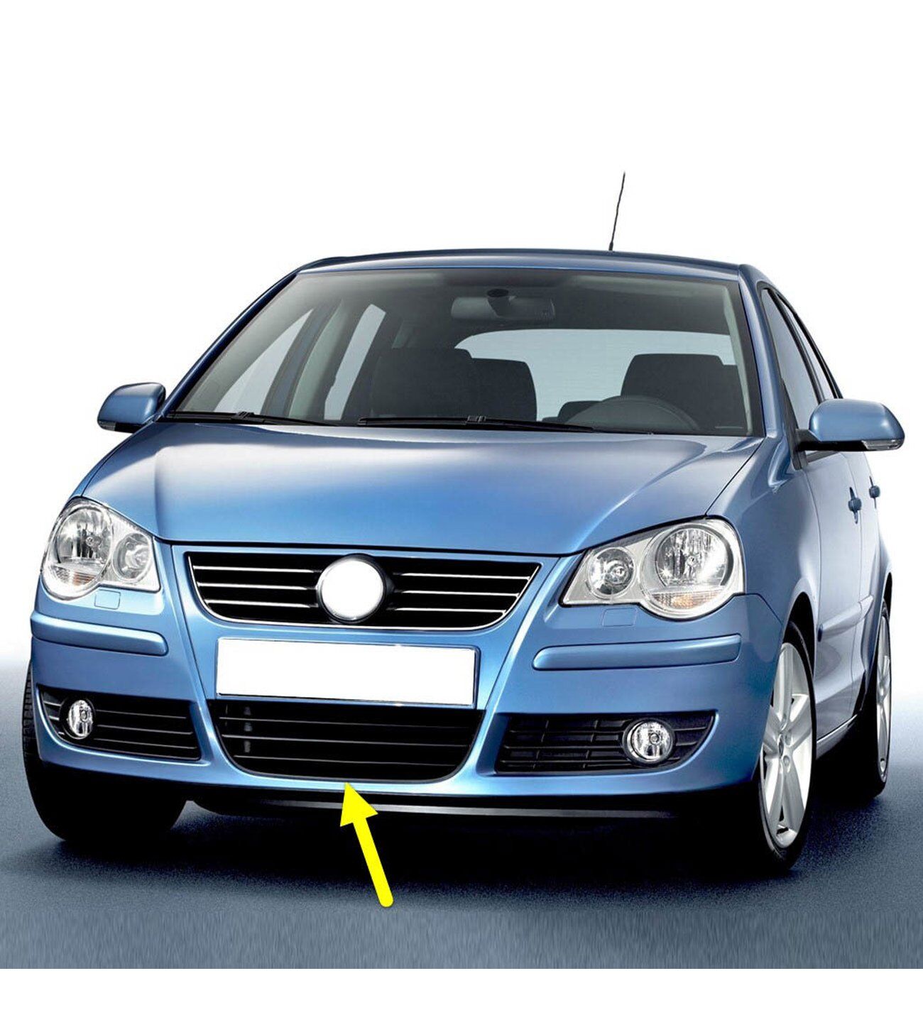 VW POLO ÖN TAMPON ORTA IZGARASI 2005-2009     -6Q0853677B