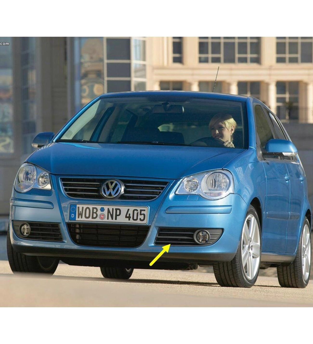 VW POLO SİS LAMBA ÇERÇVESİ SOL 2005-2009      -6Q0853665E