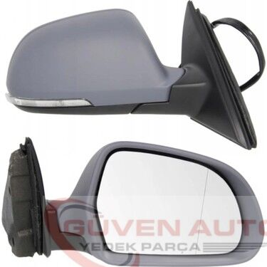 Skoda Superb Sağ Dış Dikiz Aynası Elektrikli 6 Pinli (2008-2015)     3T1857508BH